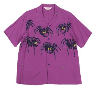 STAR OF HOLLYWOOD HIGH DENSITY RAYON OPEN SHIRT “TARANTULA” Lot No