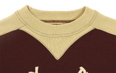 画像3: FREEWHEELERS & CO. ["USAAF 90TH BG 320TH BSQ JOLLY ROGER" ATHLETIC SWEAT SHIRT #2434011 OLD BROWN×DRY BEIGE size.42,44] (3)