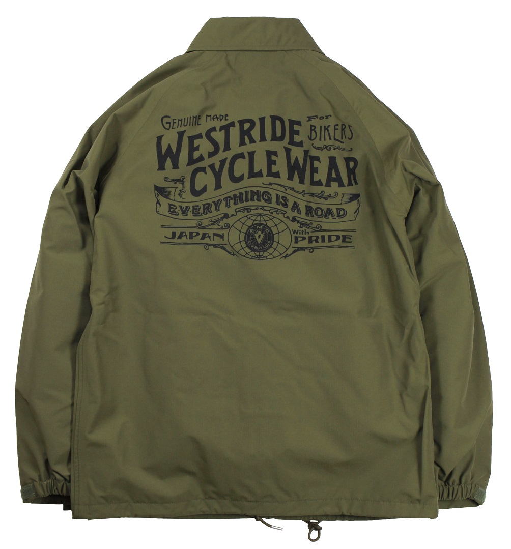 WESTRIDE SUPPLEX CYCLE WINDBREAKER:WESTRIDE CYCLEWARE